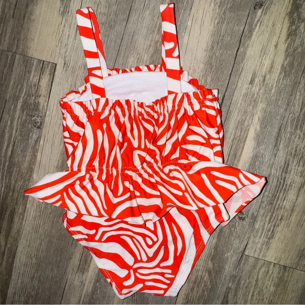 🎀3/$23🎀 Gymboree Baby Zebra Swimsuit